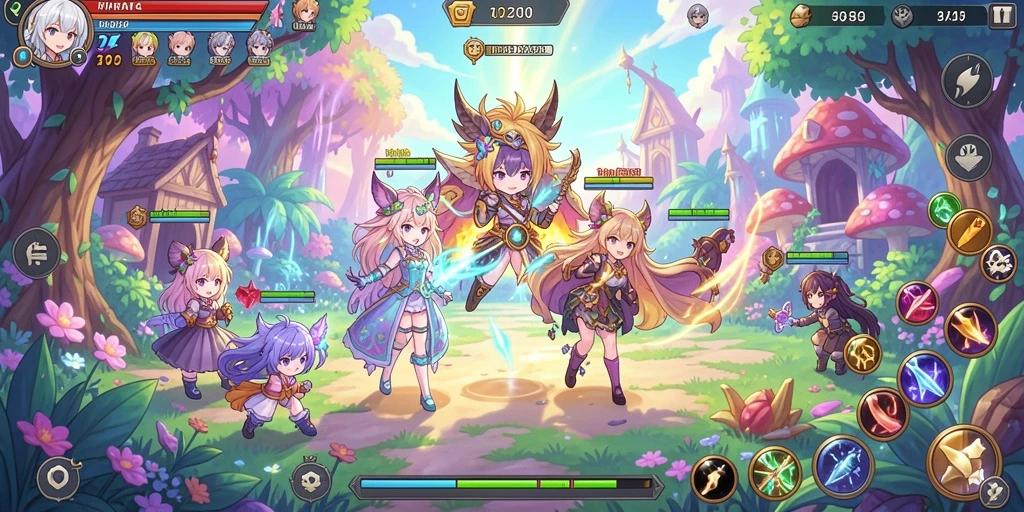 Kompetisi seru di fitur multiplayer.