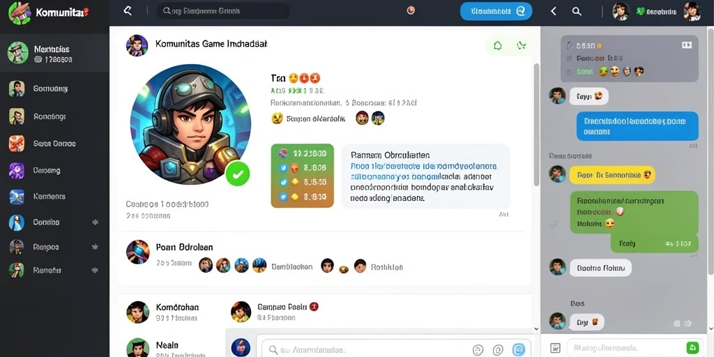 Screenshot dari event kompetitif yang seru.