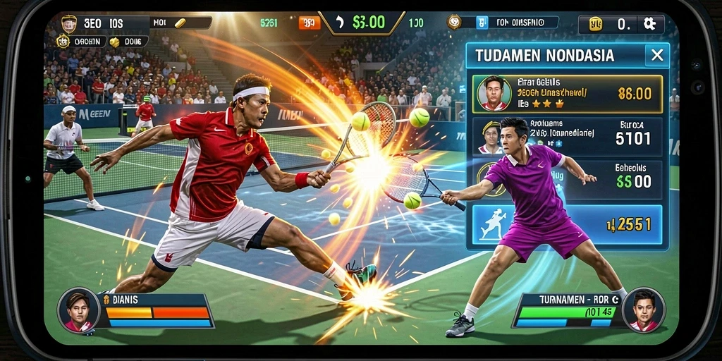 Screenshot memperlihatkan mode multiplayer yang seru.