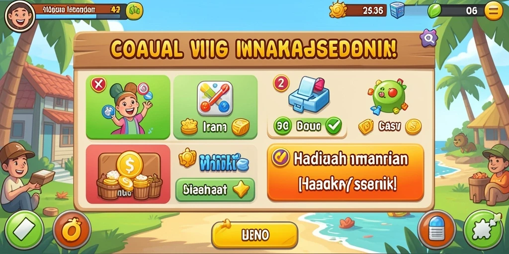 Karakter dengan berbagai kemampuan unik.