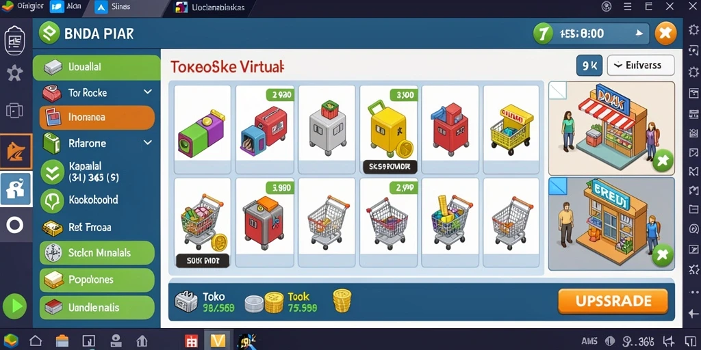 Screenshot aksi seru dalam permainan LUCKYRP.