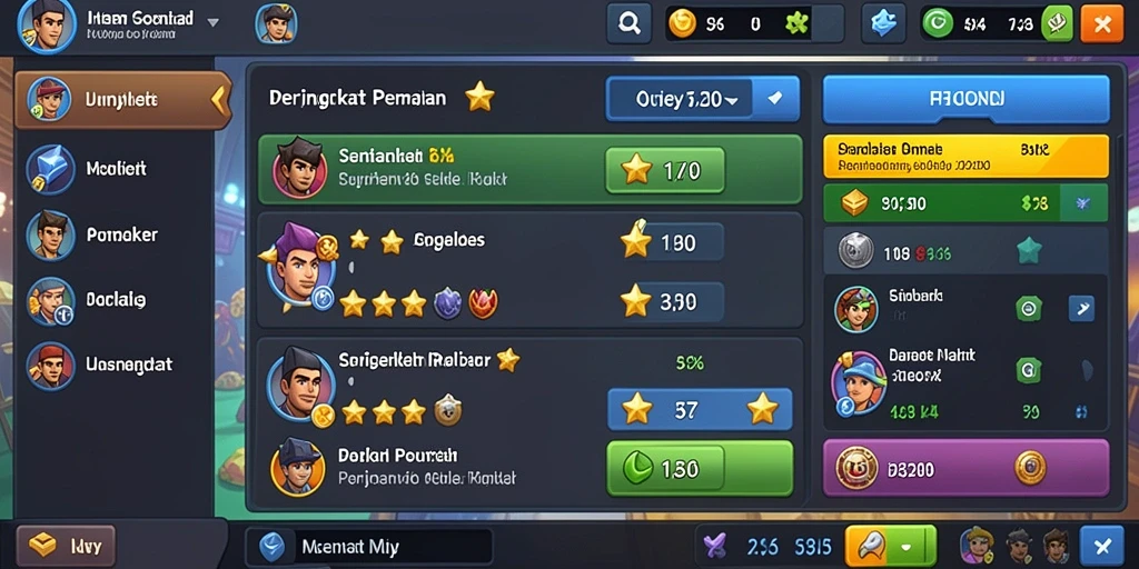 Mode multiplayer yang mendebarkan dan interaktif.