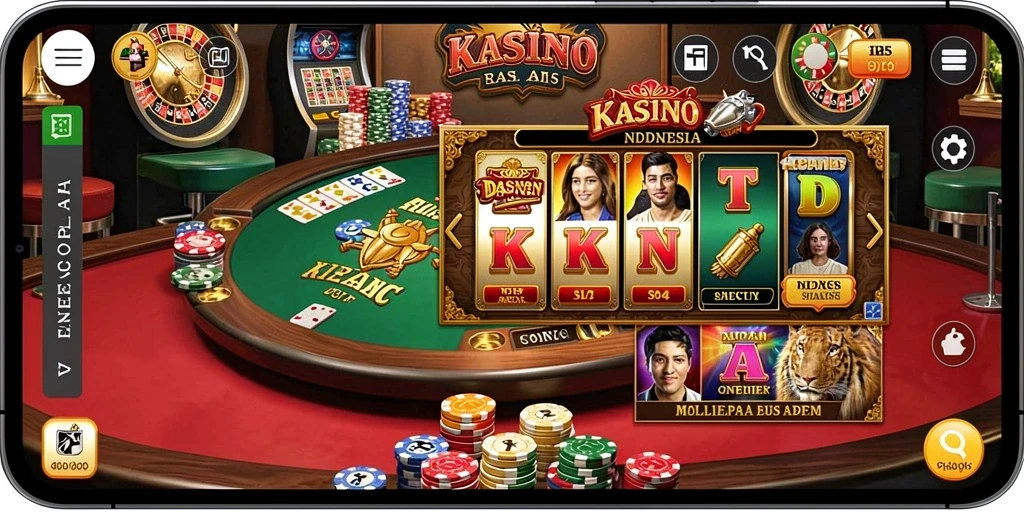 Screenshot memperlihatkan kustomisasi karakter yang mengesankan.