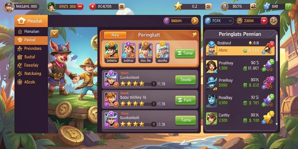 Mode permainan yang beragam dan menantang.