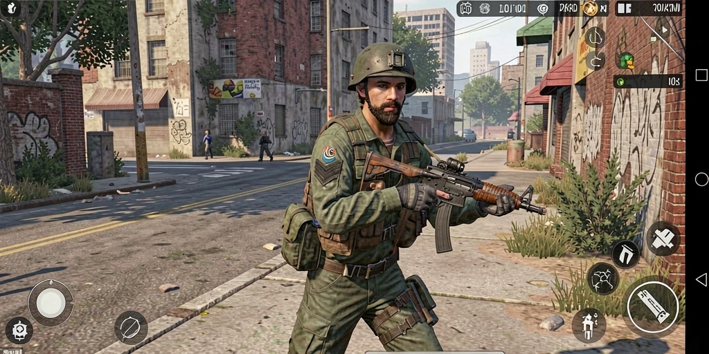 Tangkapan layar ketiga memperlihatkan mode multiplayer yang seru.